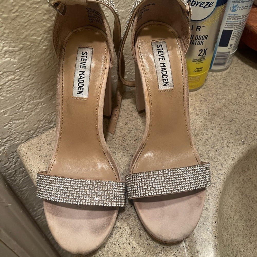 Steve Madden Women's Tan Heeled Sandals